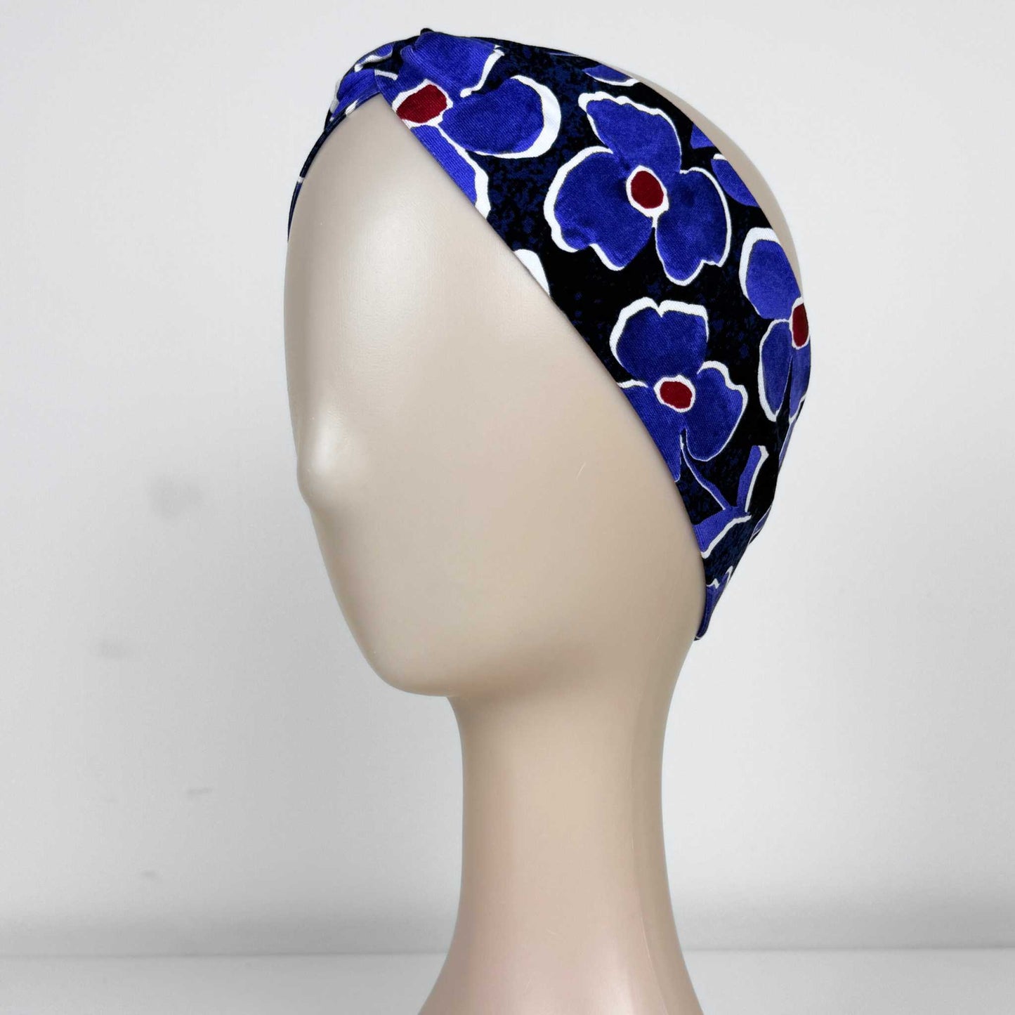 Purple Flowers Headband