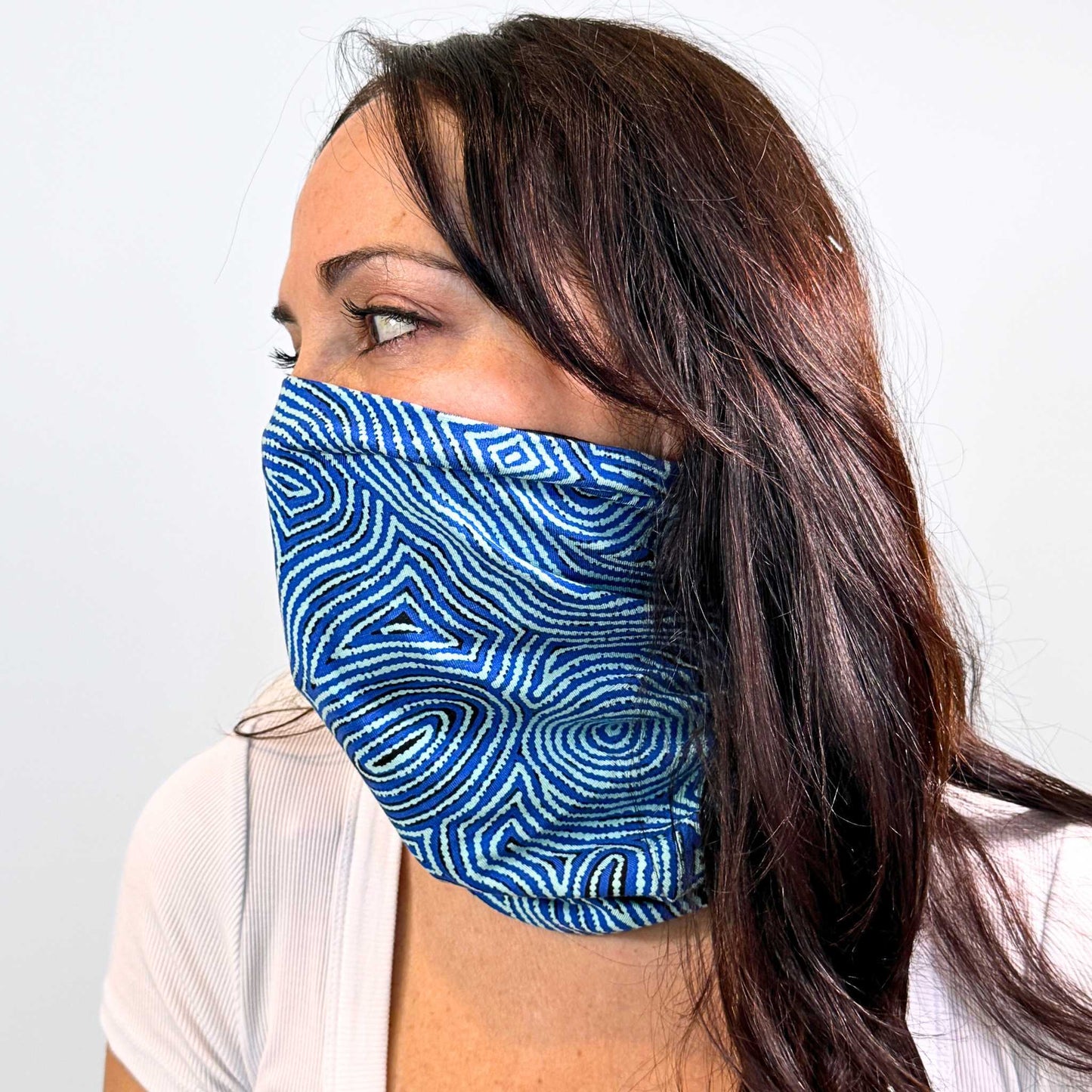 Samson Blue Neck Warmer - Merino Wool