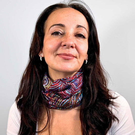 Waves Neck Warmer - Merino Wool