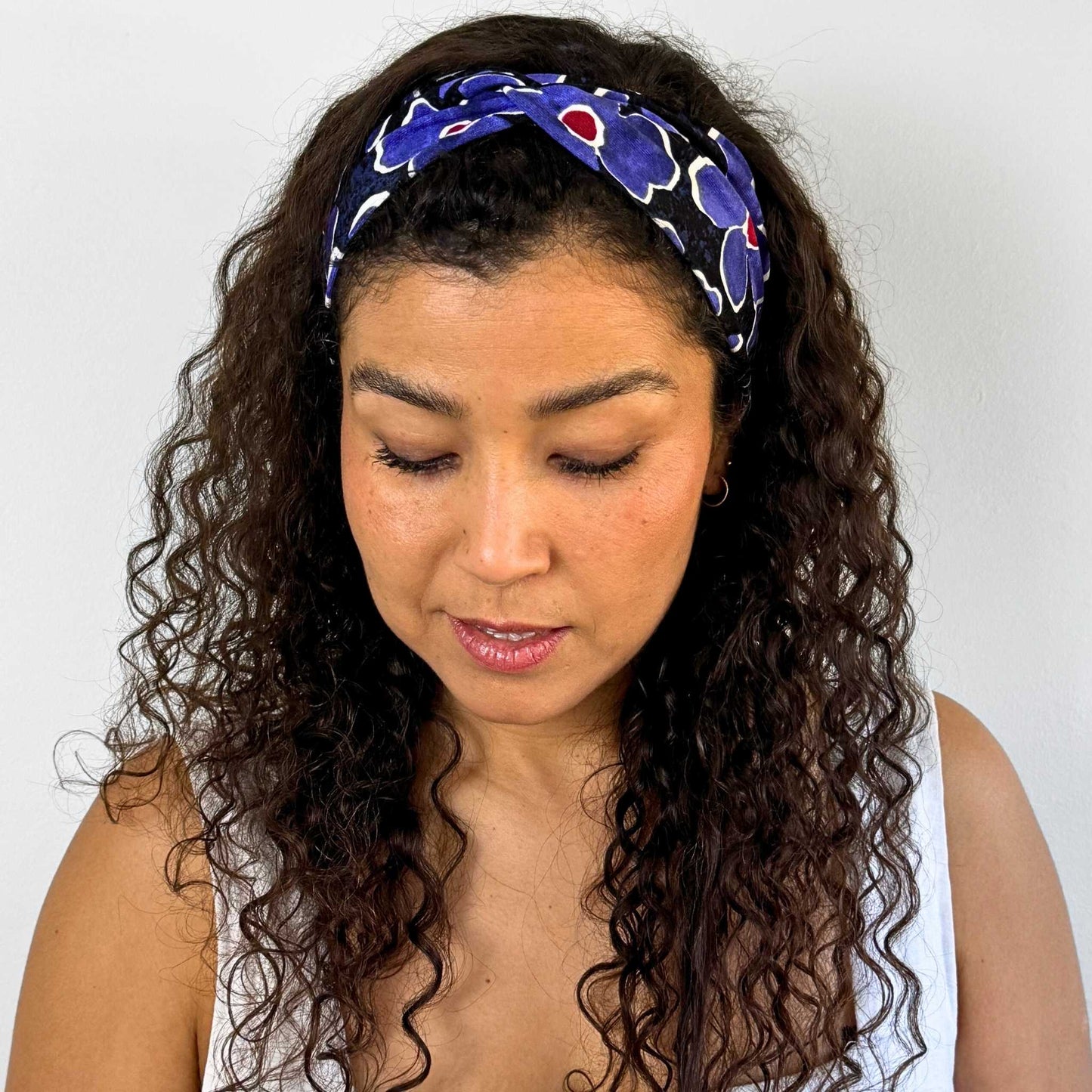 Blue Brush Headband
