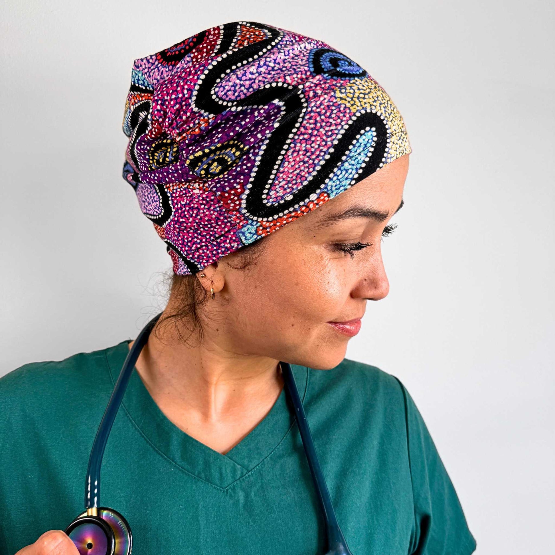 turban chemohat scrub cap