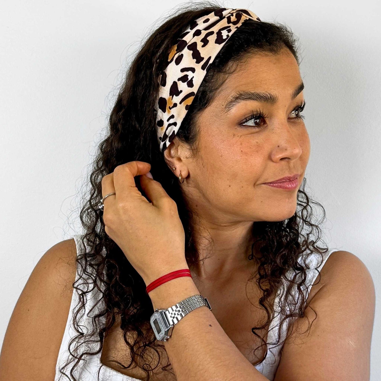 Mocha Leopard Headband