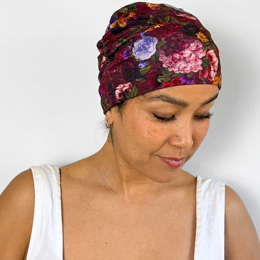 Vintage Flowers Softie Cap