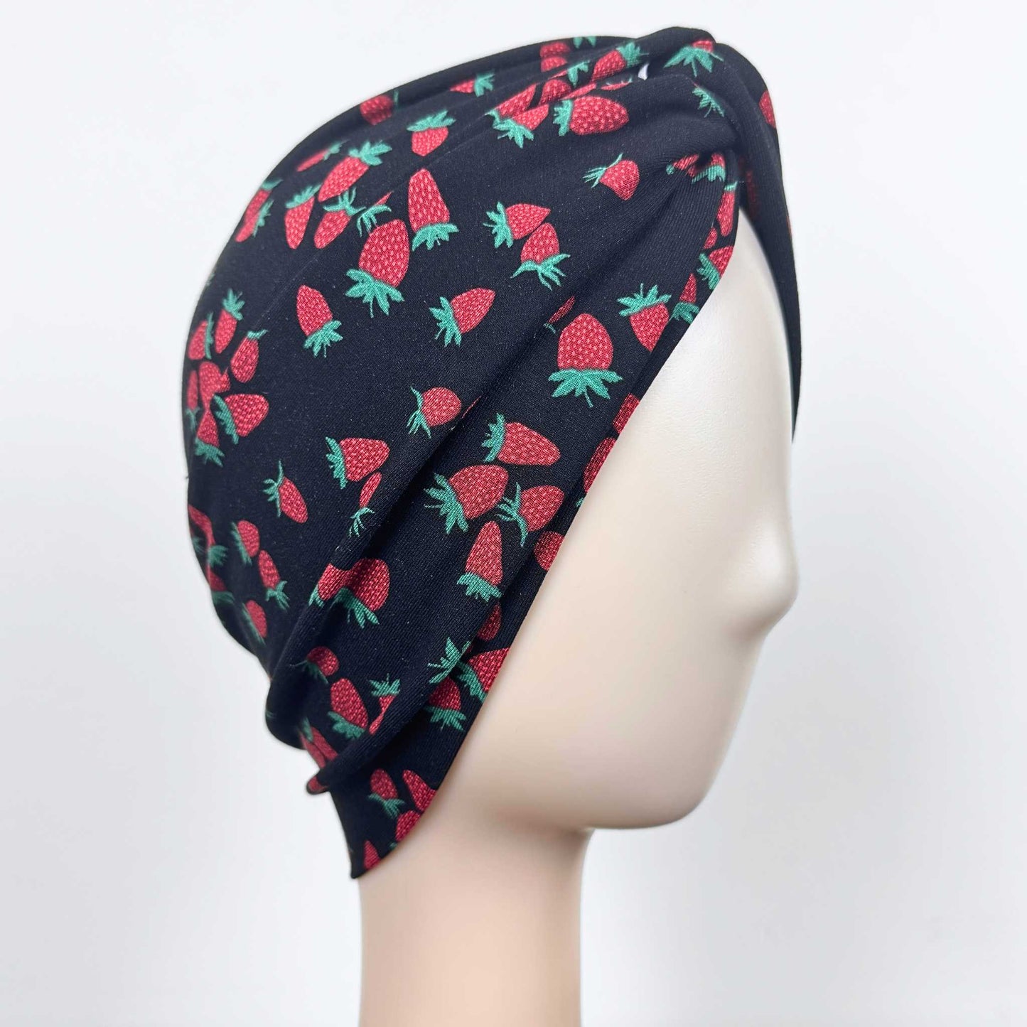 Strawberries Turban Hat