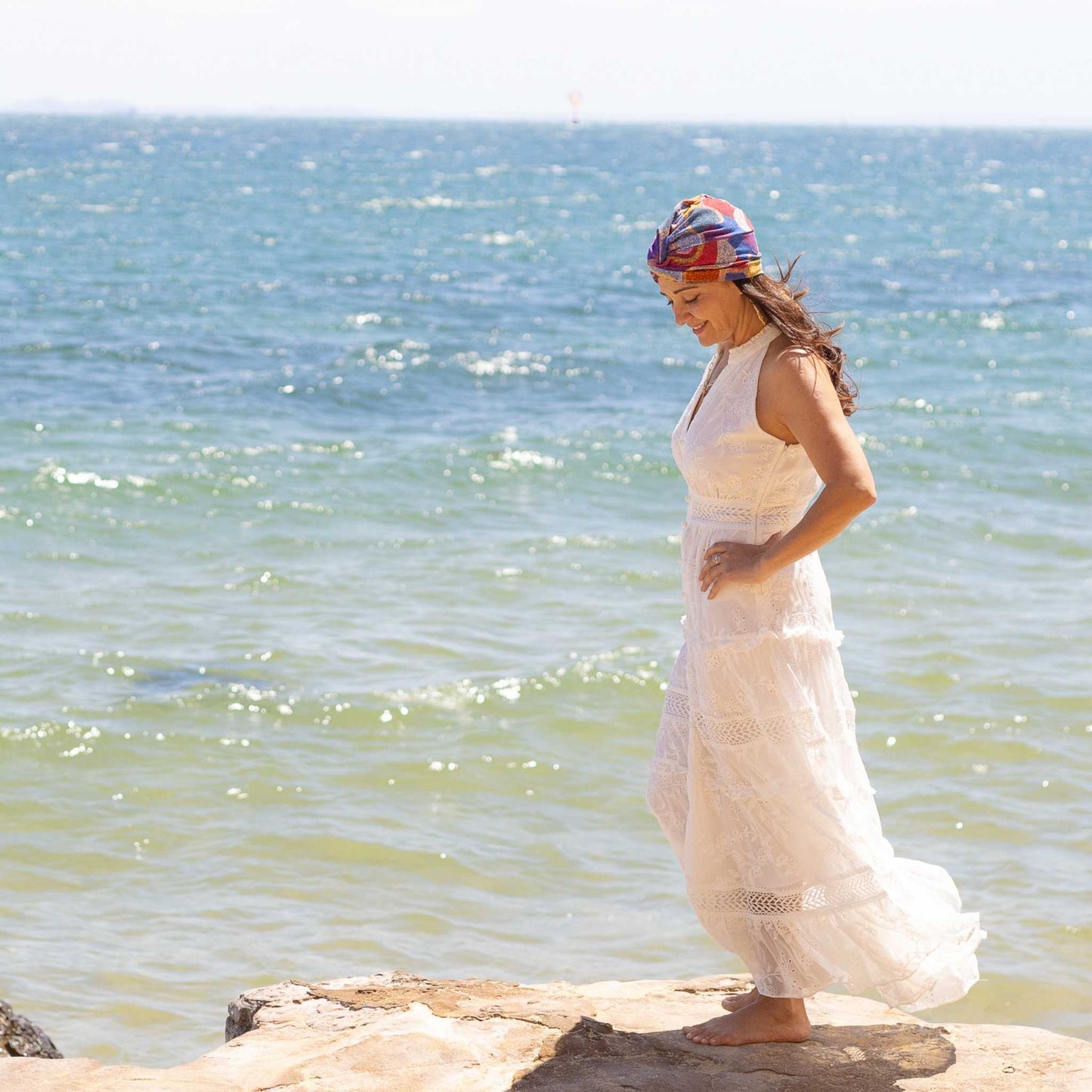 Emu Dreams Turban Hat - Aboriginal Art