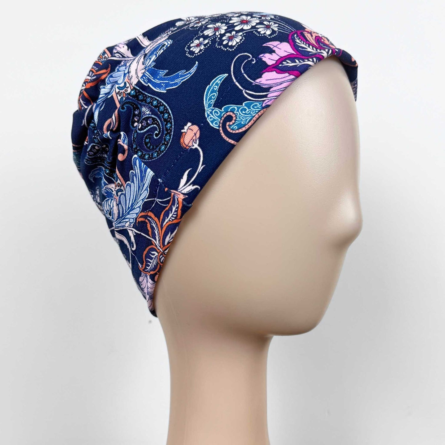 Feathers Blue Softie Cap