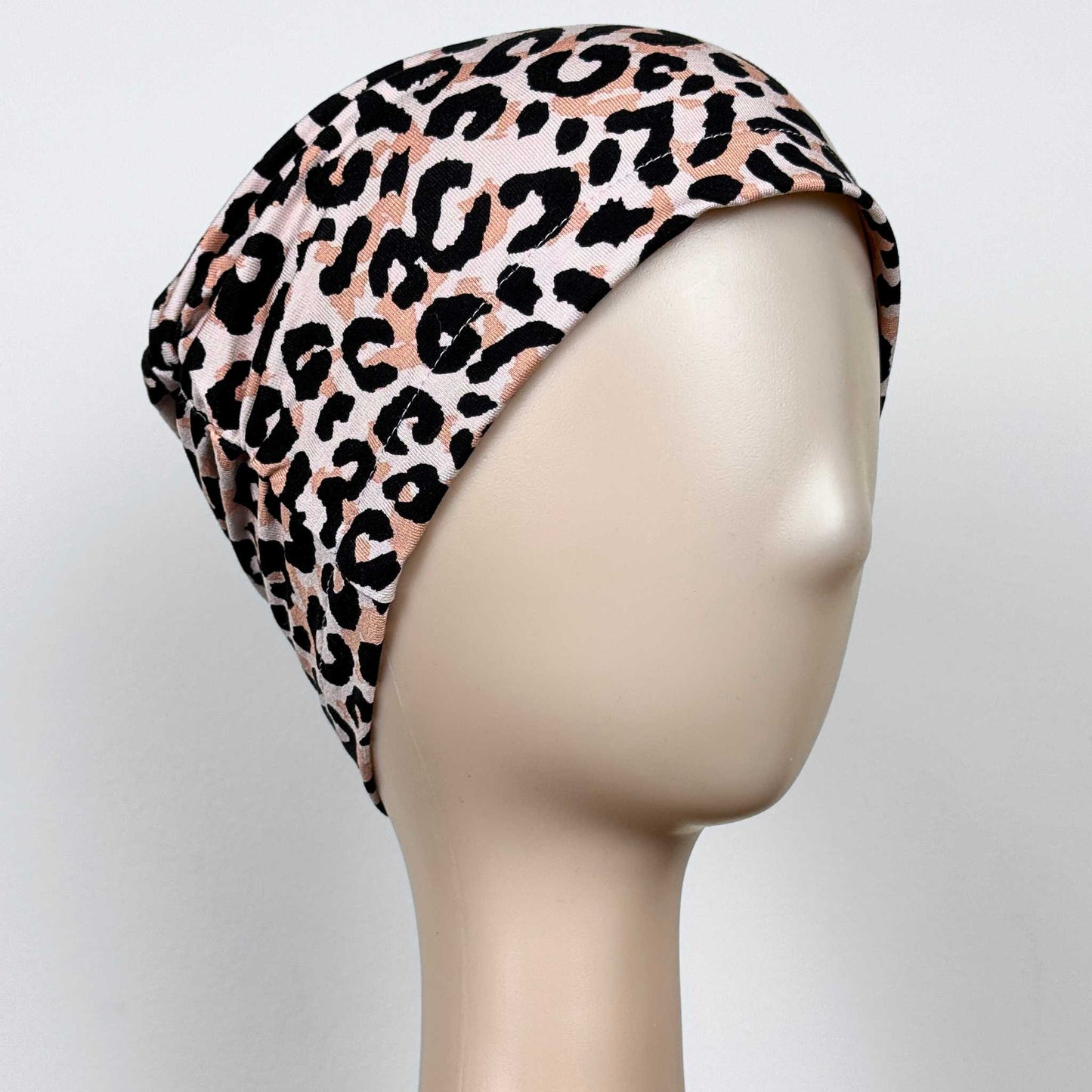 Rose Animal Print Softie Cap