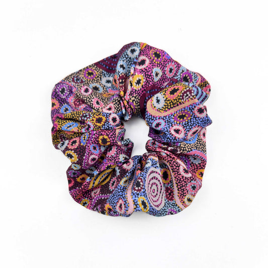 Oak Dreaming Scrunchie - Aboriginal Art