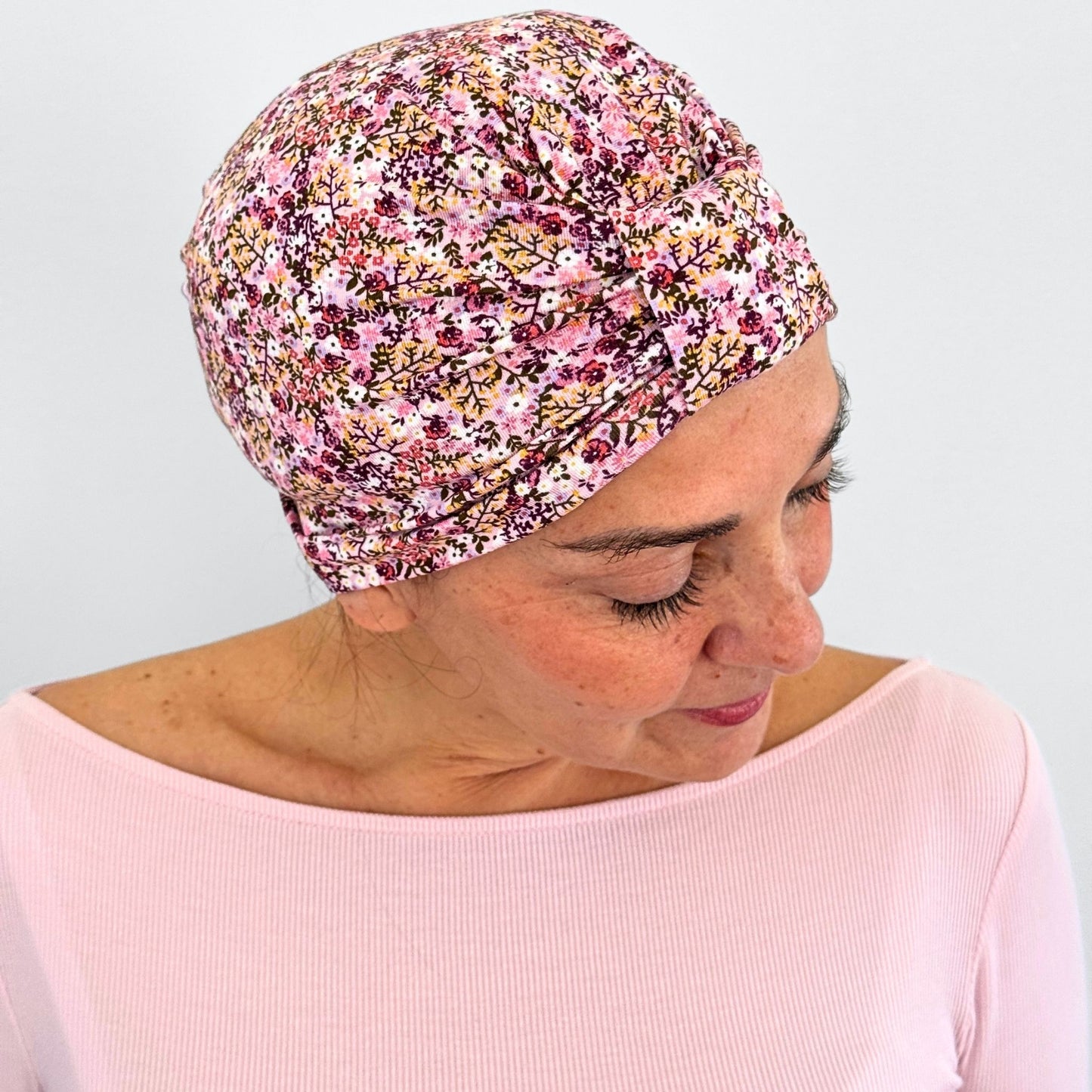 Little Flowers Rose Bow Cap