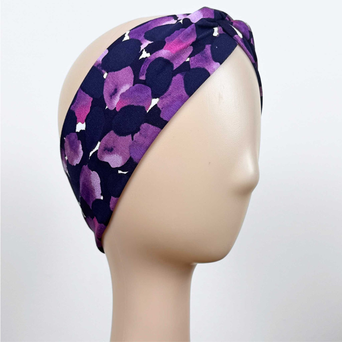 Purple Brush Headband