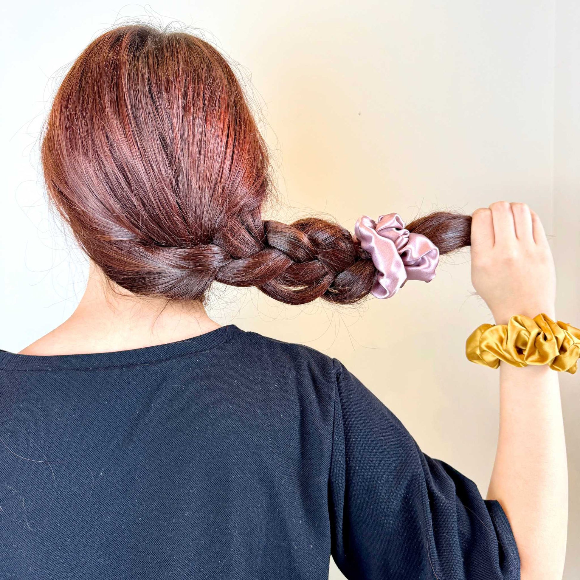 silk scrunchie