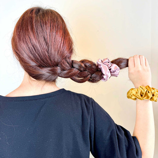 silk scrunchie
