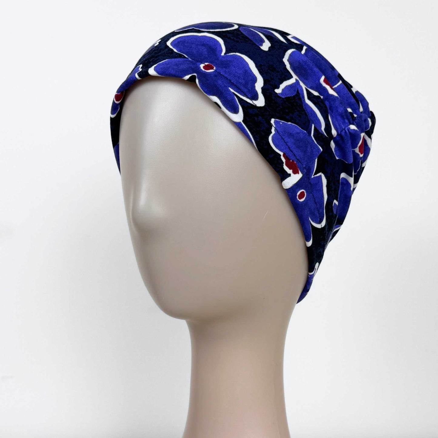 Purple Flowers Softie Cap