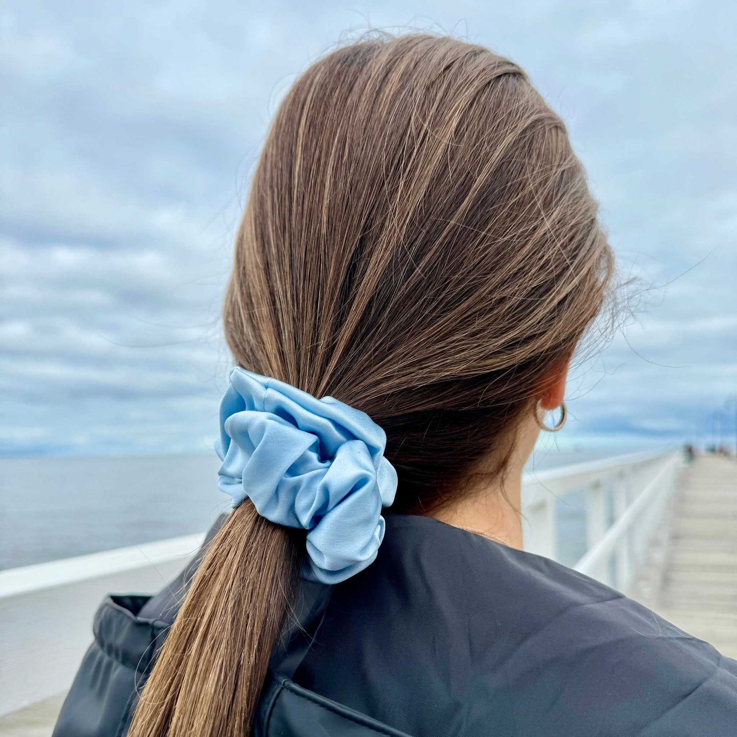 silk scrunchie
