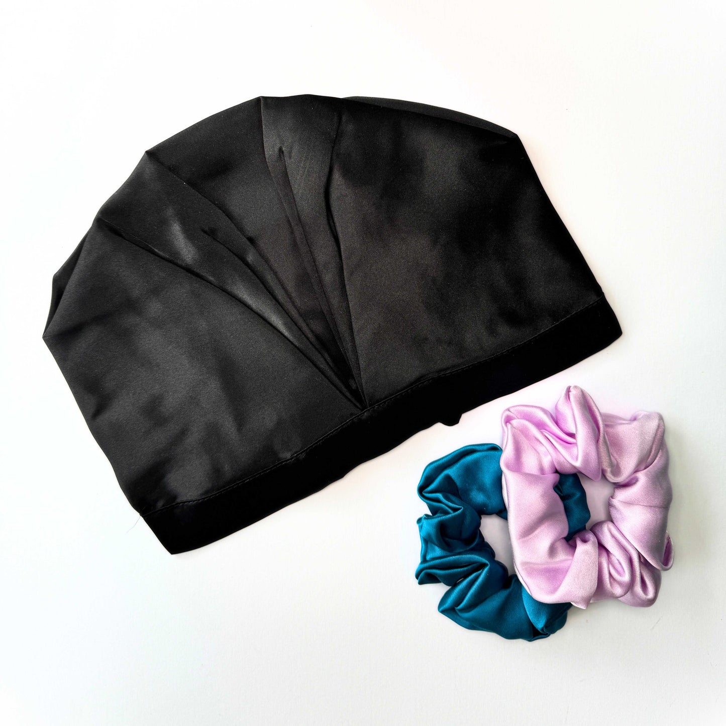 Black Silk Turban