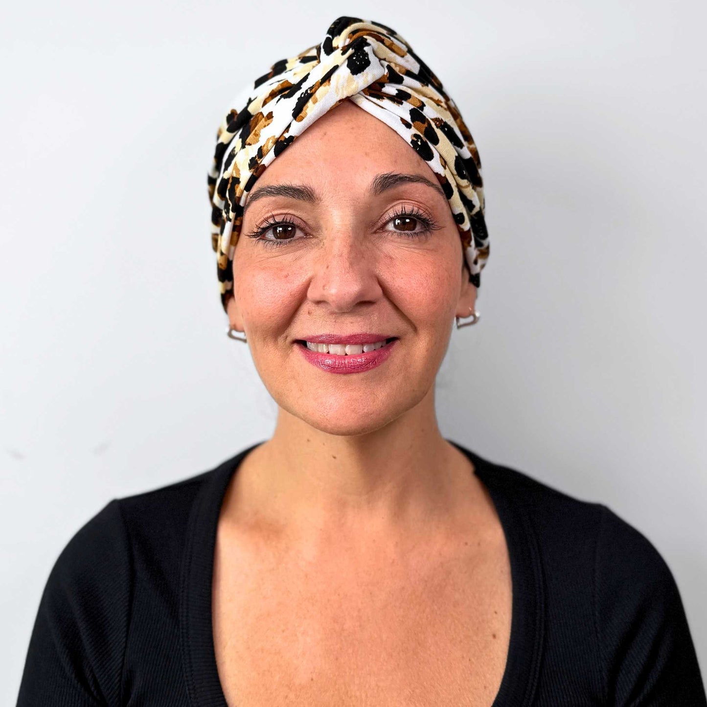 Leopard Turban Hat