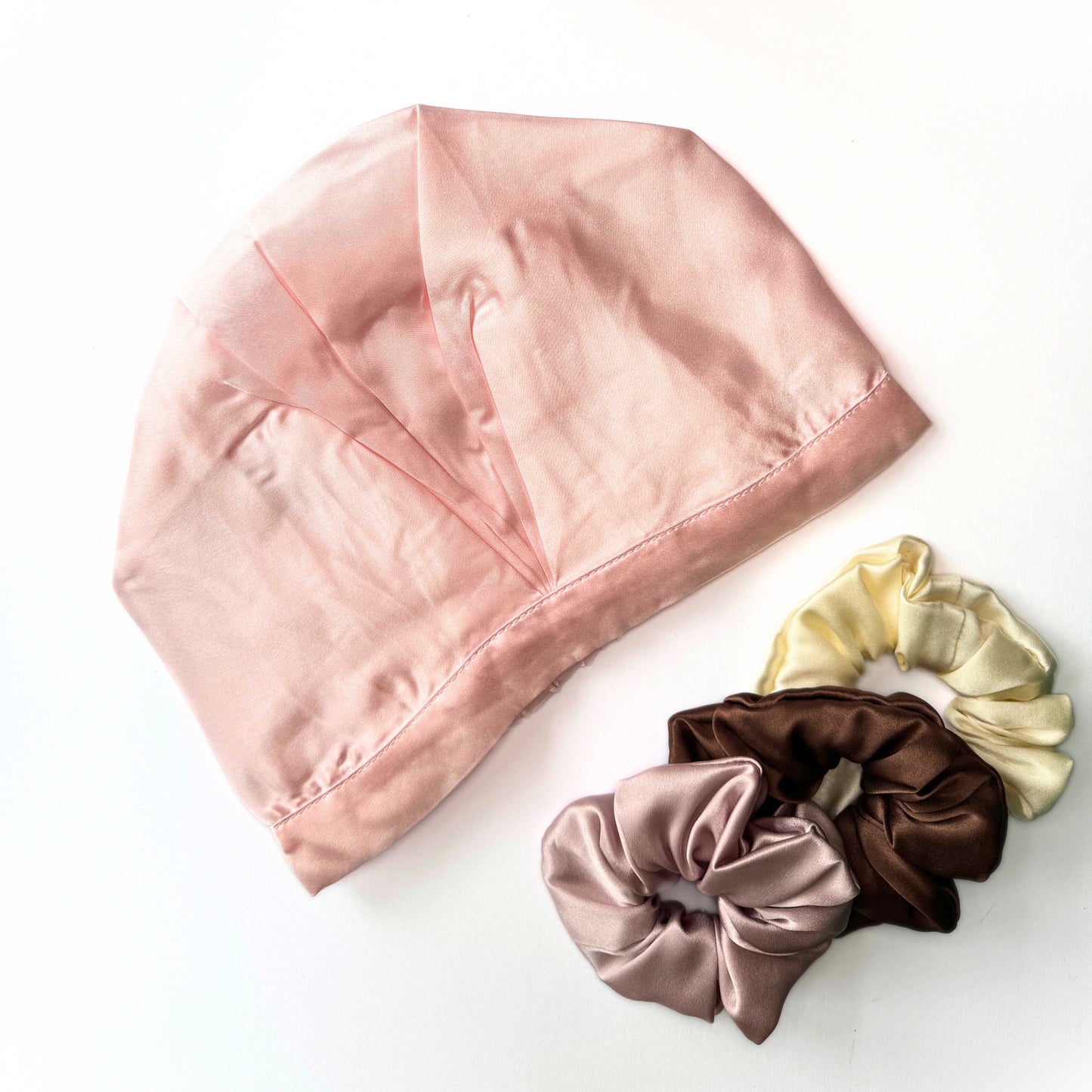 Soft Pink Silk Turban