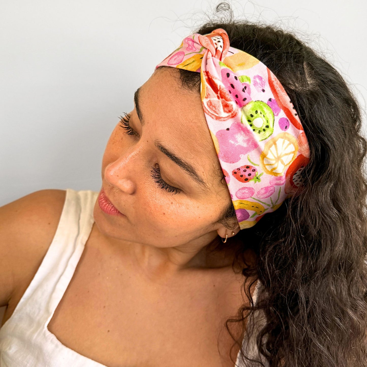 Watercolour Fruit Headband