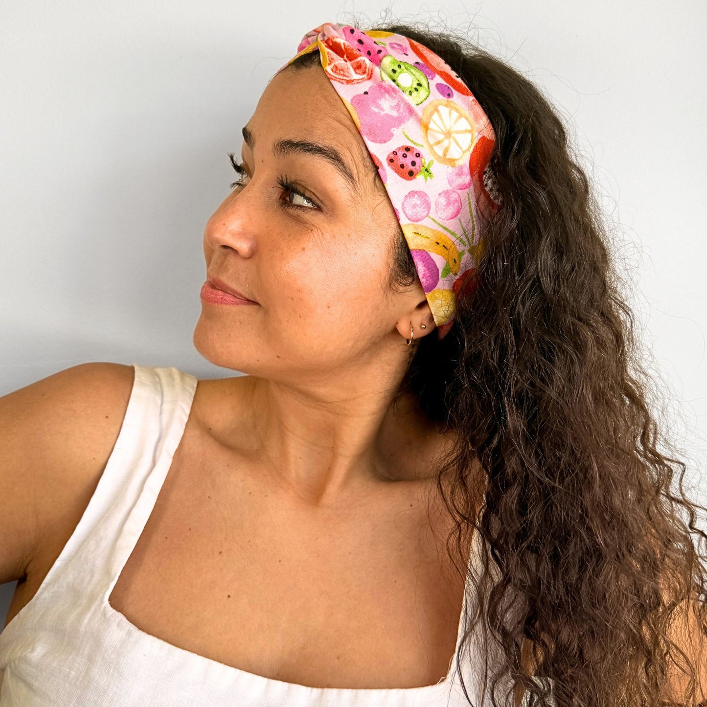 Watercolour Fruit Headband