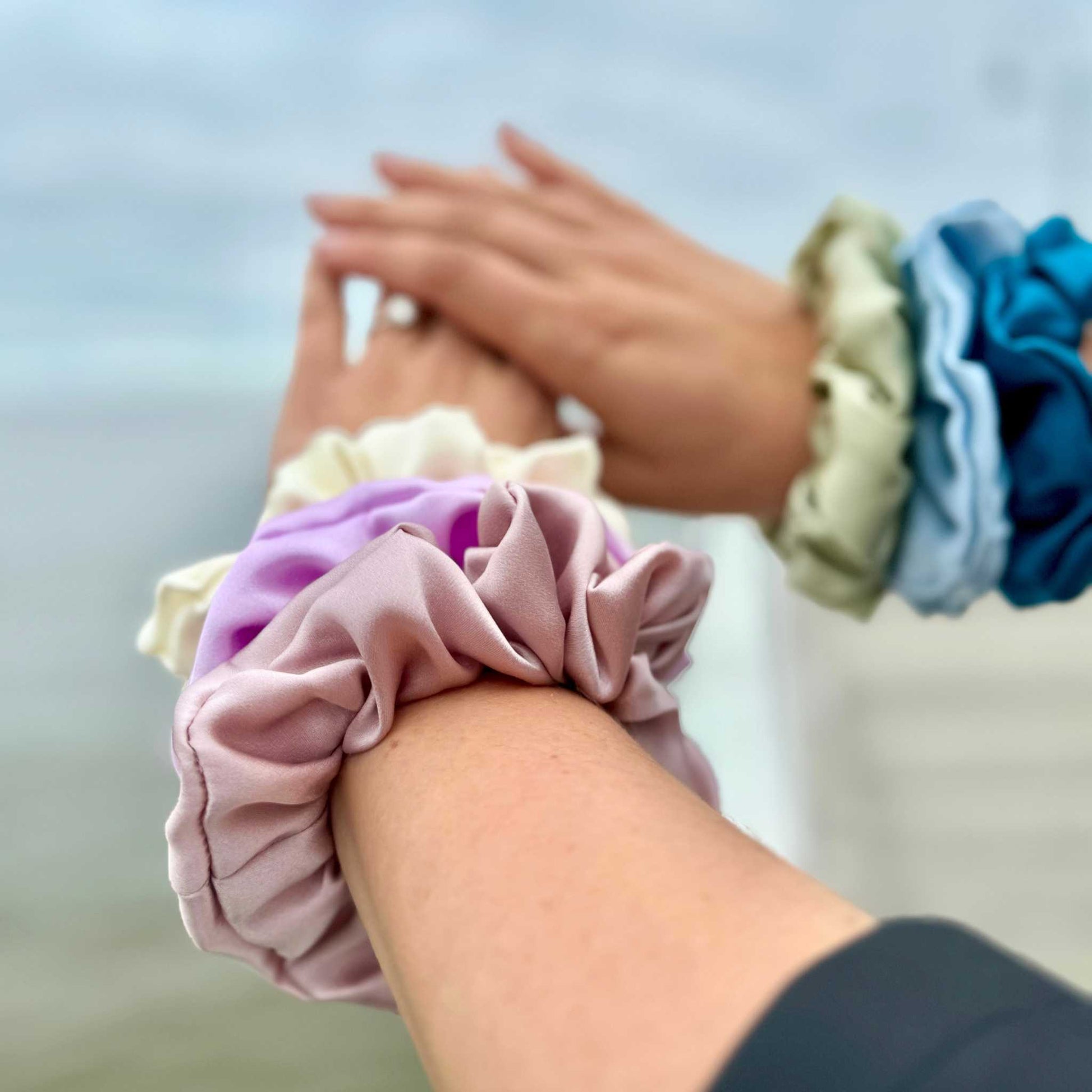 silk scrunchie