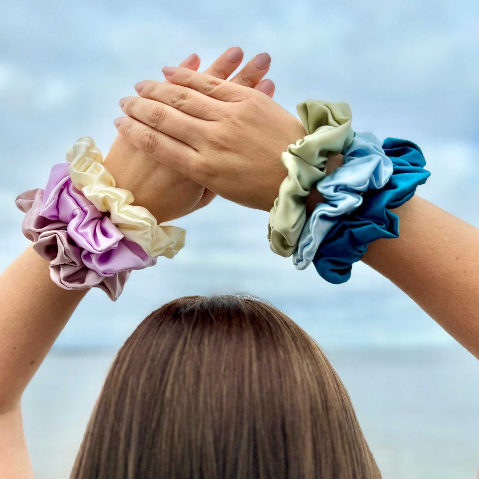 silk scrunchie