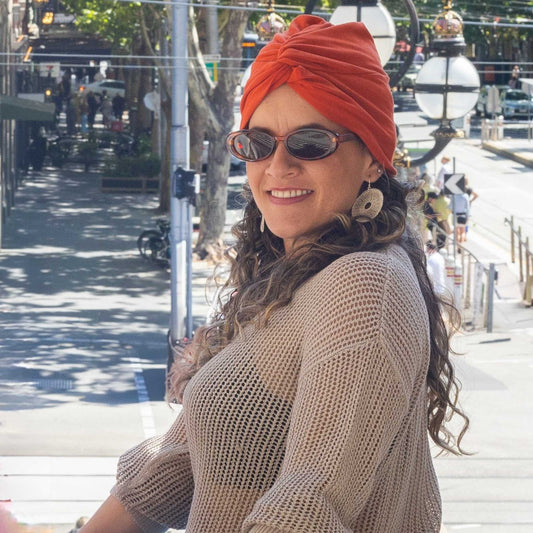 Terracota Turban Hat