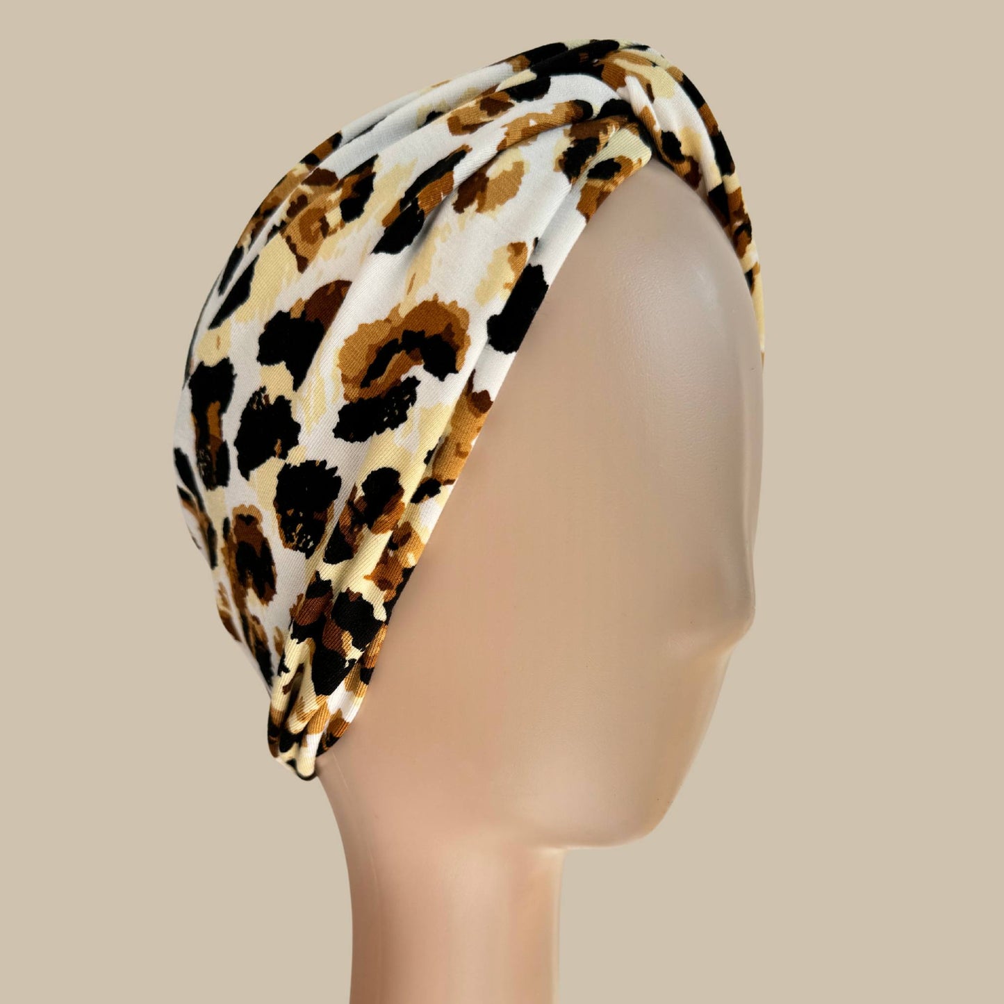 Leopard Turban Hat