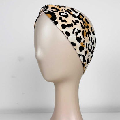 Mocha Leopard Headband