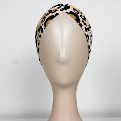 Mocha Leopard Headband