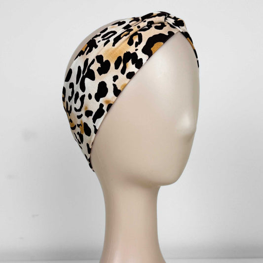 Mocha Leopard Headband