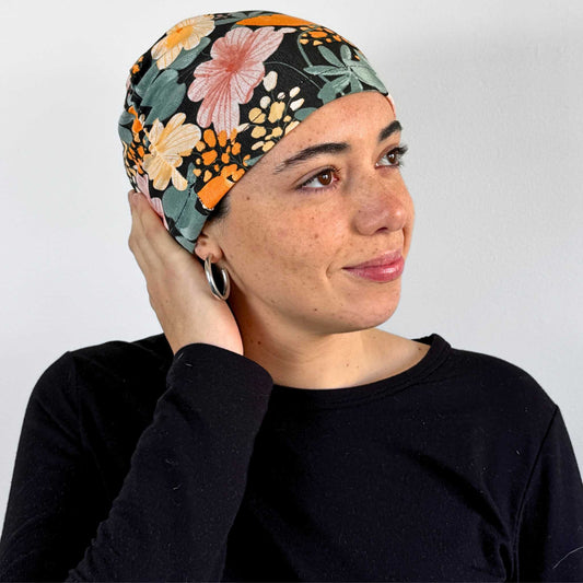 Golden Flowers Softie Cap