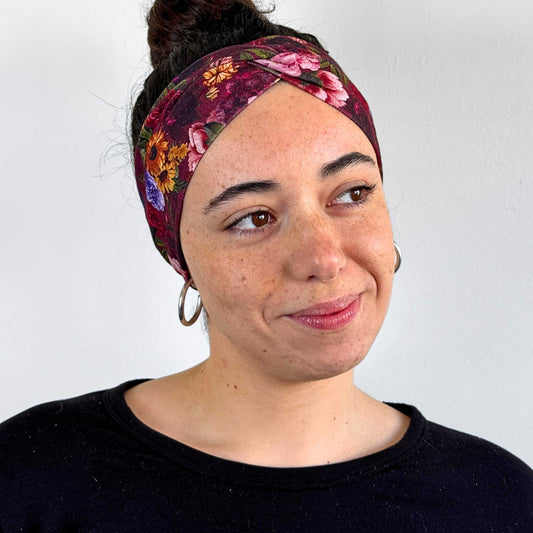 Vintage Flowers Headband