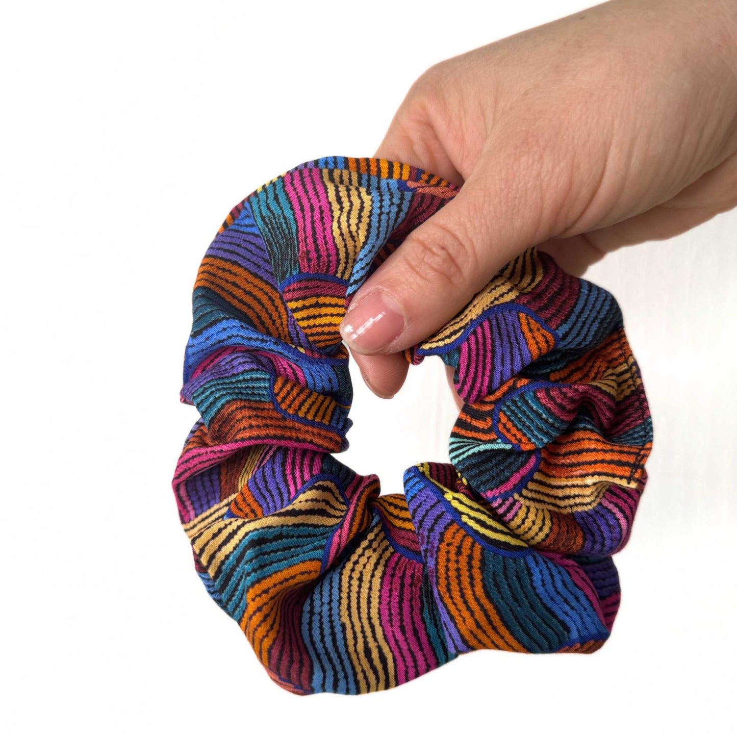 Warlukurlangu Rainbow Scrunchie