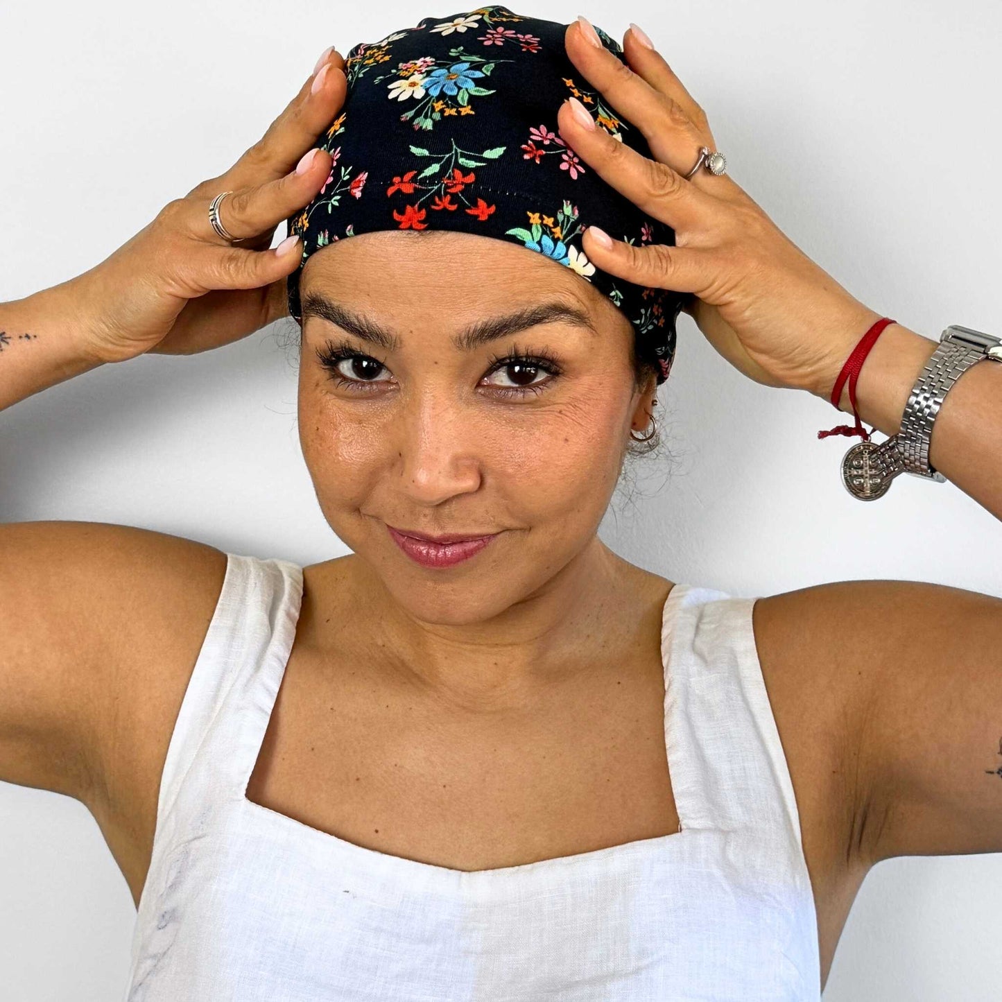 Boho Flowers Softie Cap
