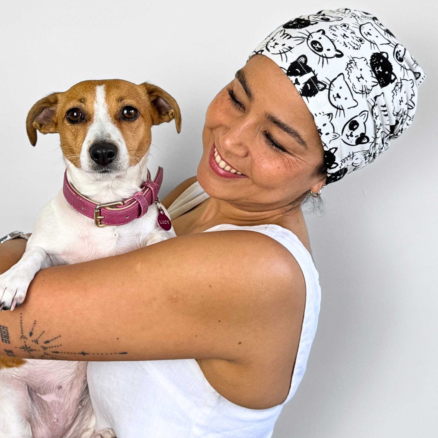 Fur Love B/W Softie Cap