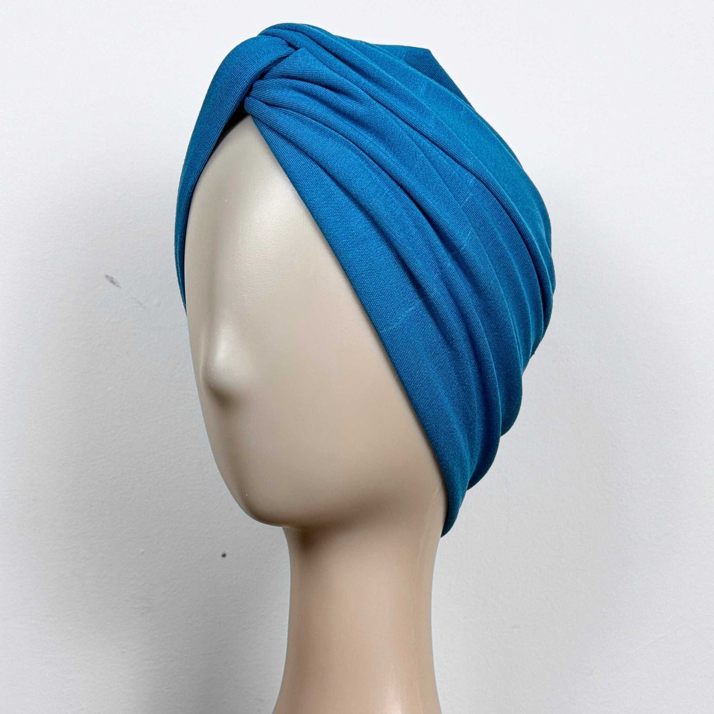 Calypso Blue Turban Hat