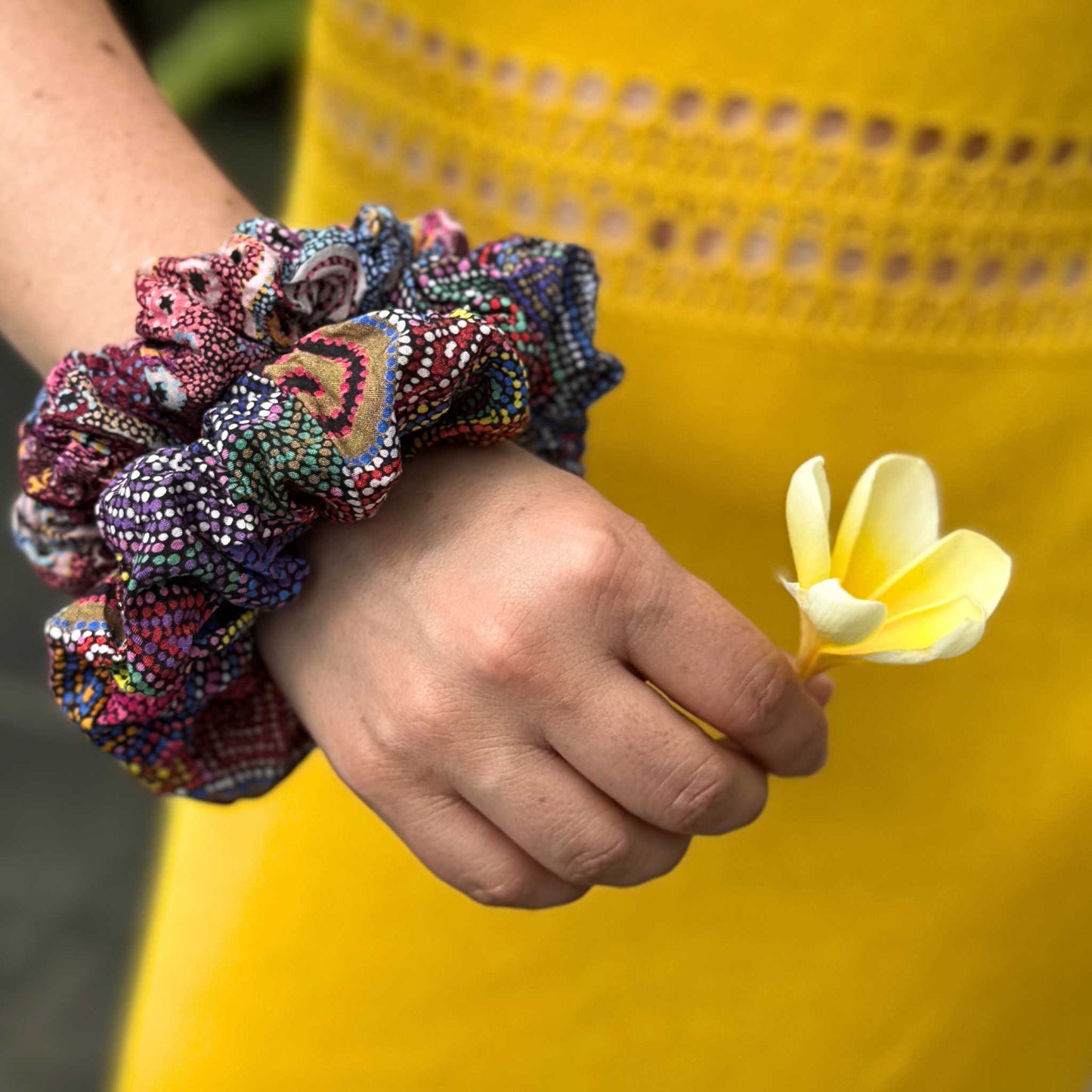 Oak Dreaming Scrunchie