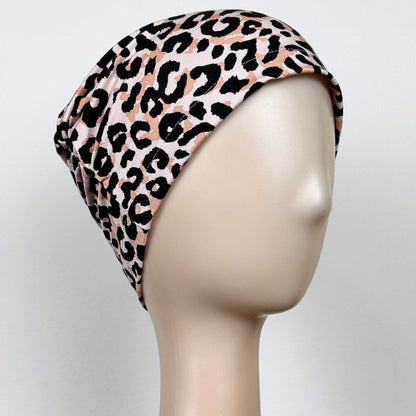 Rose Animal Print Softie Cap