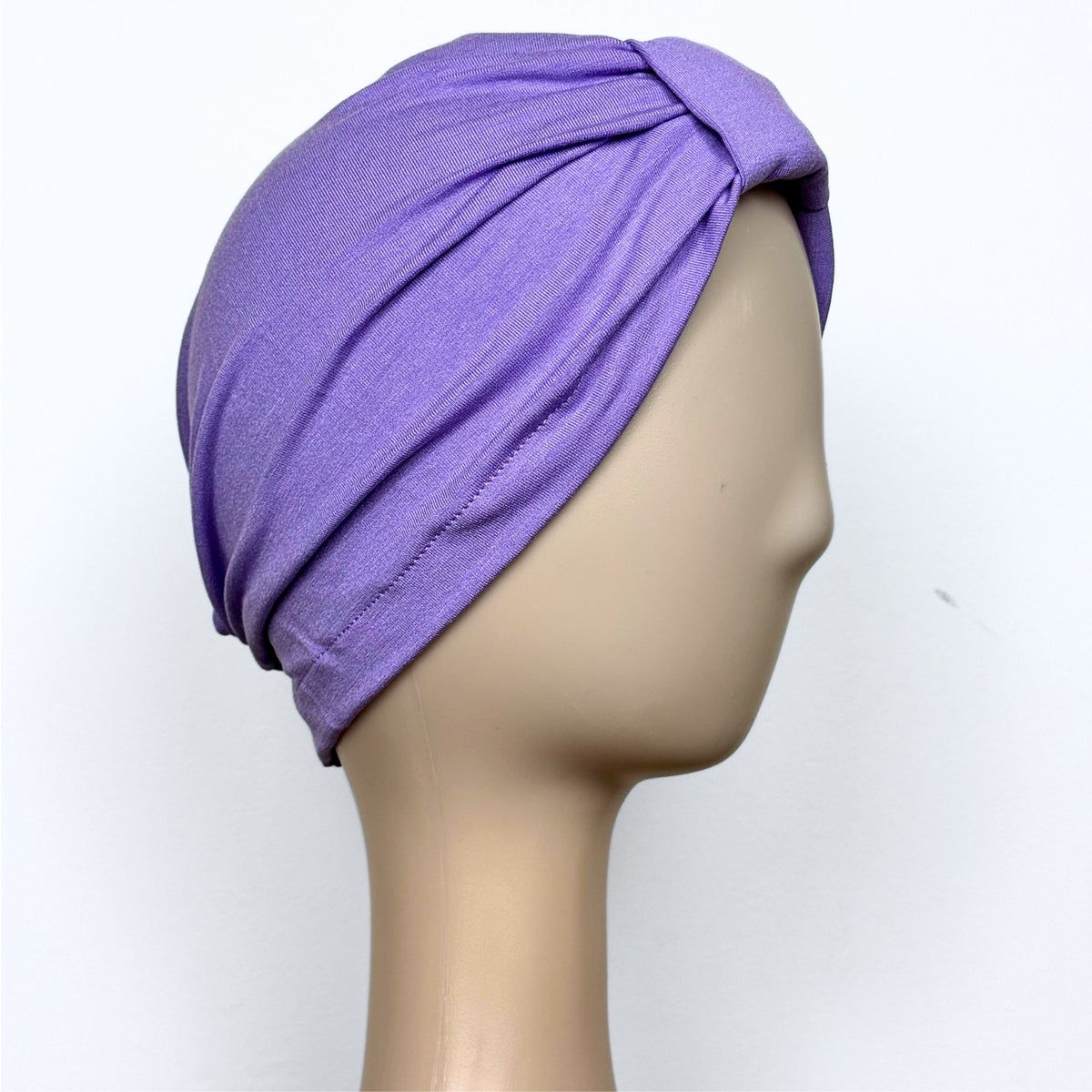 Lavender Plain Bow Cap