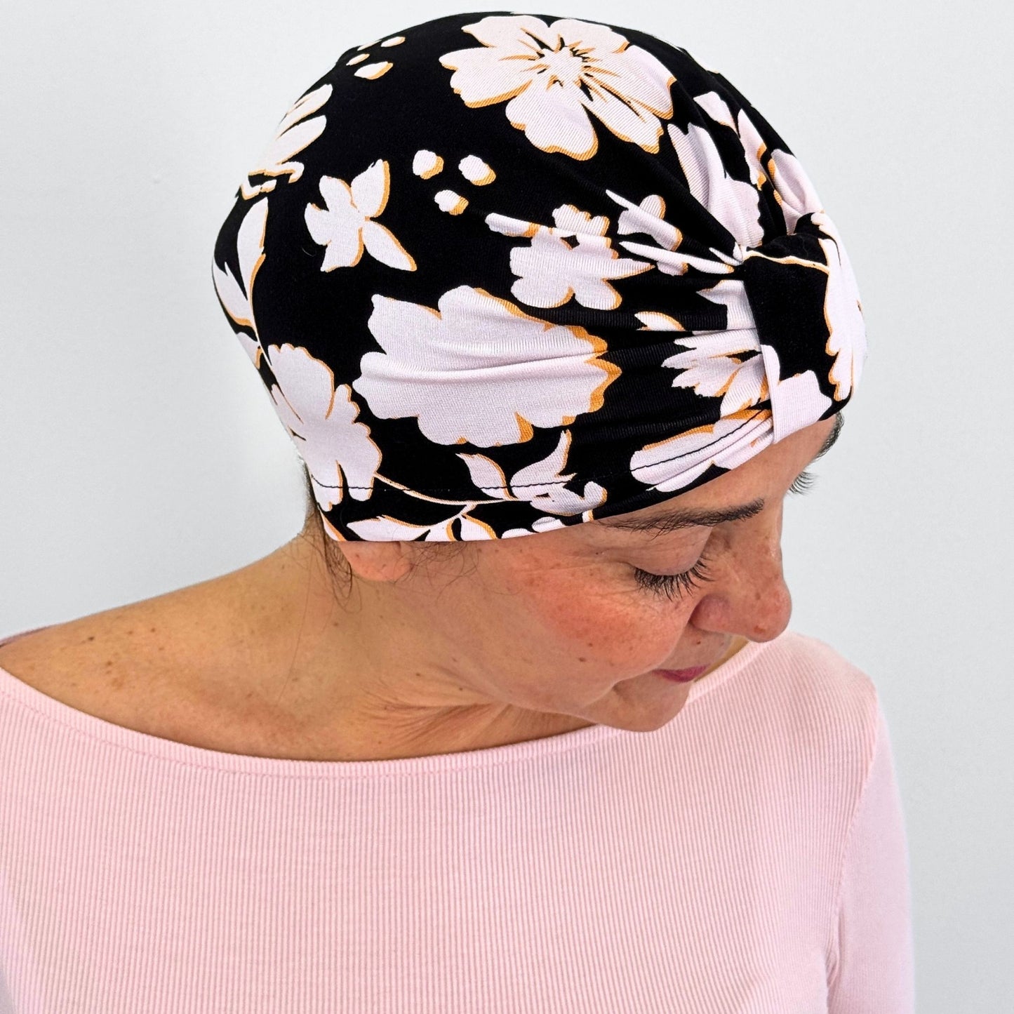 Soft Petals Bow Cap