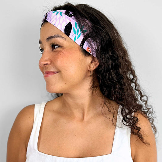 Lavender Art Headband