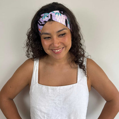 Lavender Art Headband