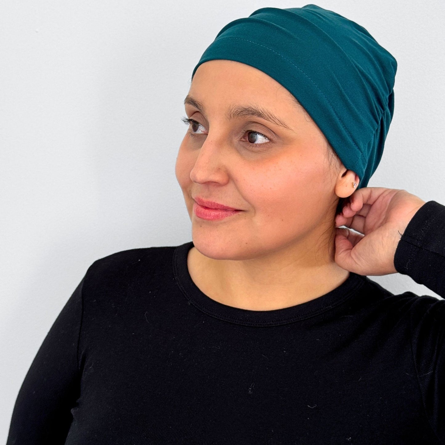 Dark Teal Softie Cap