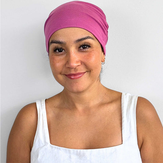 Pink Mauve Softie Cap