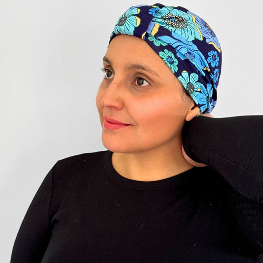 Blooming Garden Bow Cap