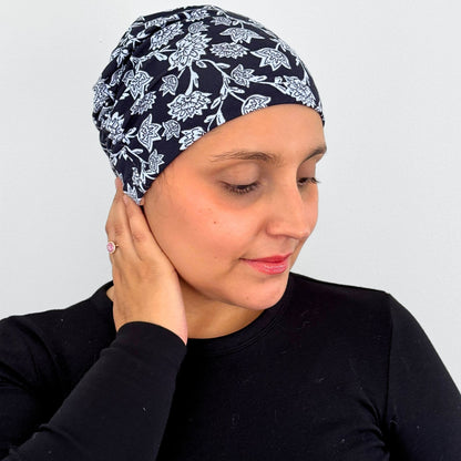 Pretty Ditzy Blue Softie Cap