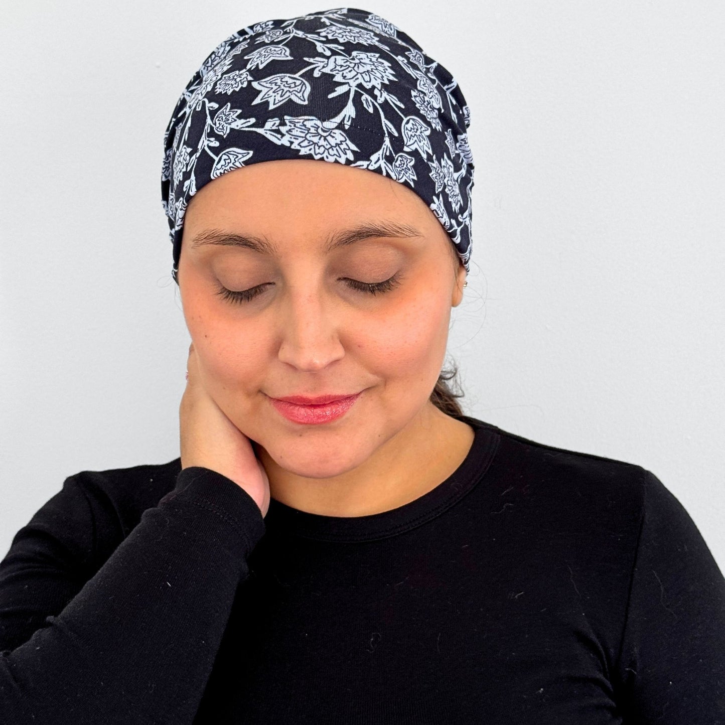 Pretty Ditzy Blue Softie Cap