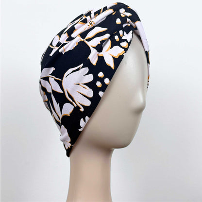 Soft Petals Turban Hat