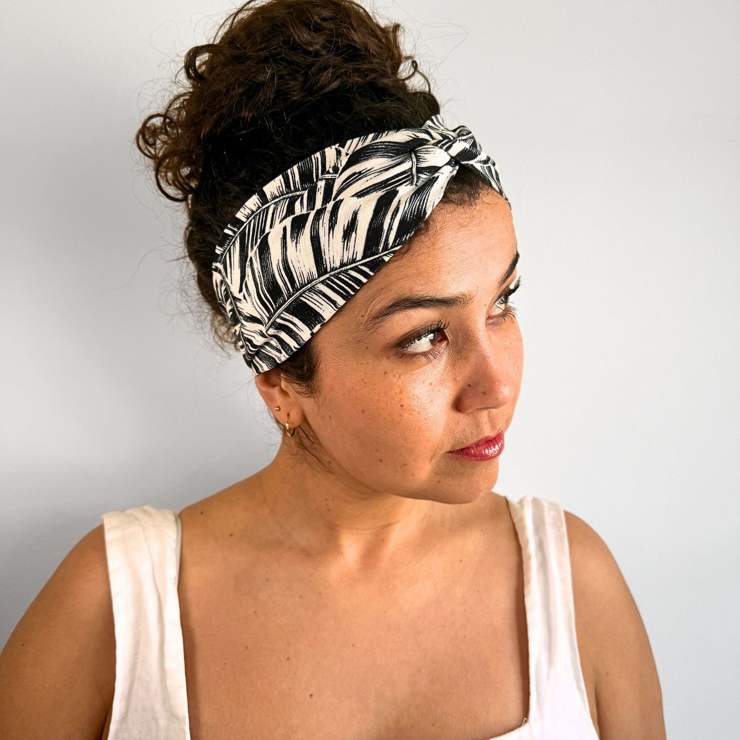 Palm Leaves Elegant Headband