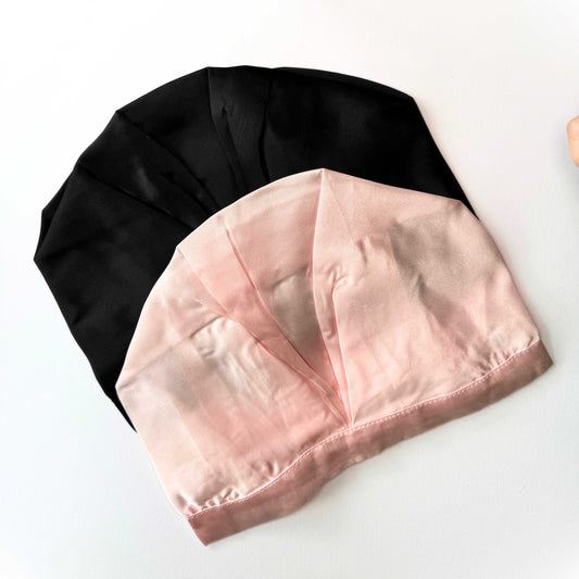 Soft Pink Silk Turban